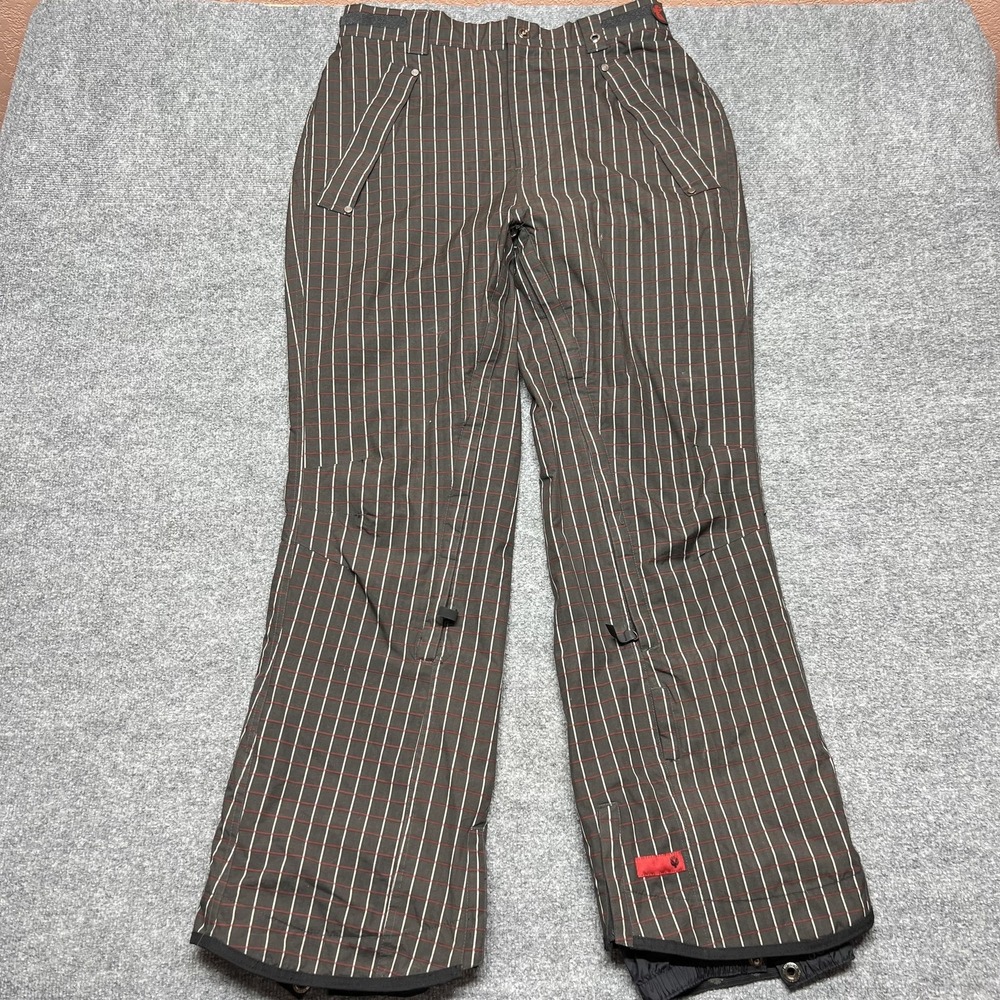 Mission Six Snow Pants Mens Large Check Lined Ski Snowboard